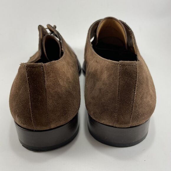 Magnanni Leather Cap Toe Dress Shoes Mens Size 10 M Brown Lace Up Oxford main image 5
